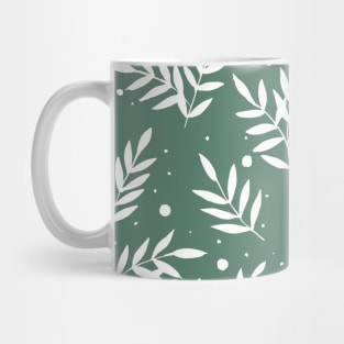 Magical branches - eucalipt and white Mug